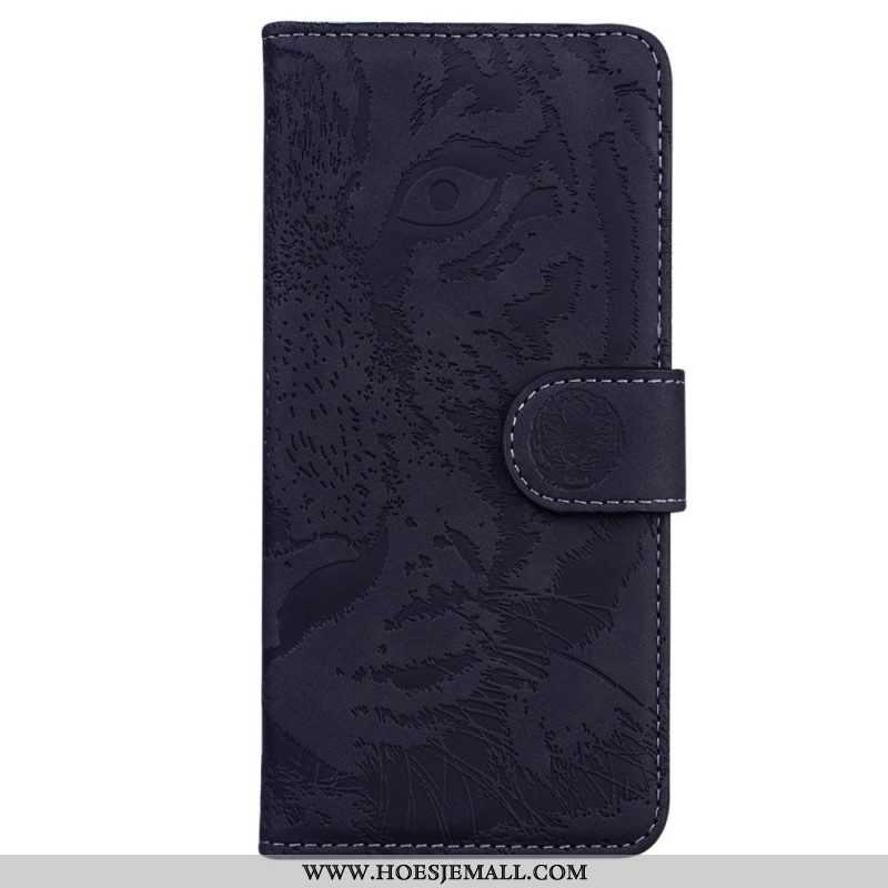 Folio-hoesje voor Samsung Galaxy S23 5G Tijger Voetafdruk