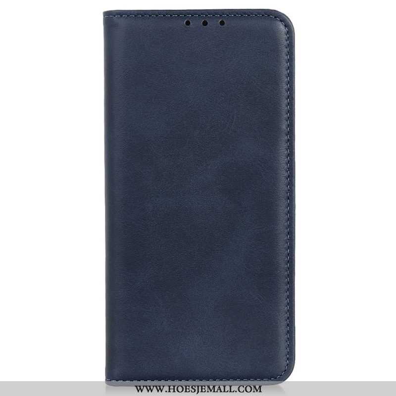 Bescherming Hoesje voor Samsung Galaxy S23 5G Folio-hoesje Gespleten Leer