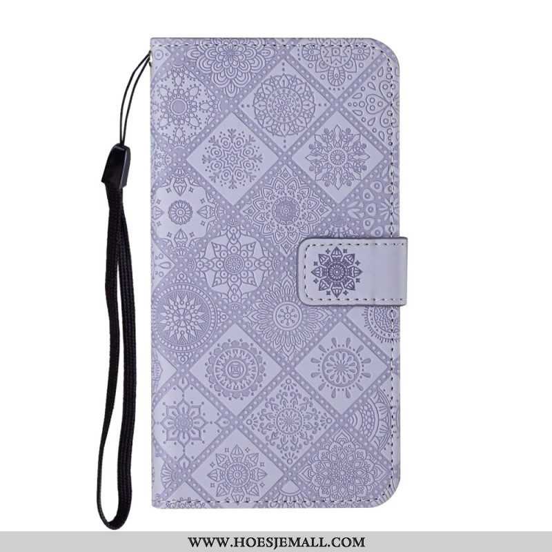 Folio-hoesje voor Samsung Galaxy S23 5G Tapijt Patroon