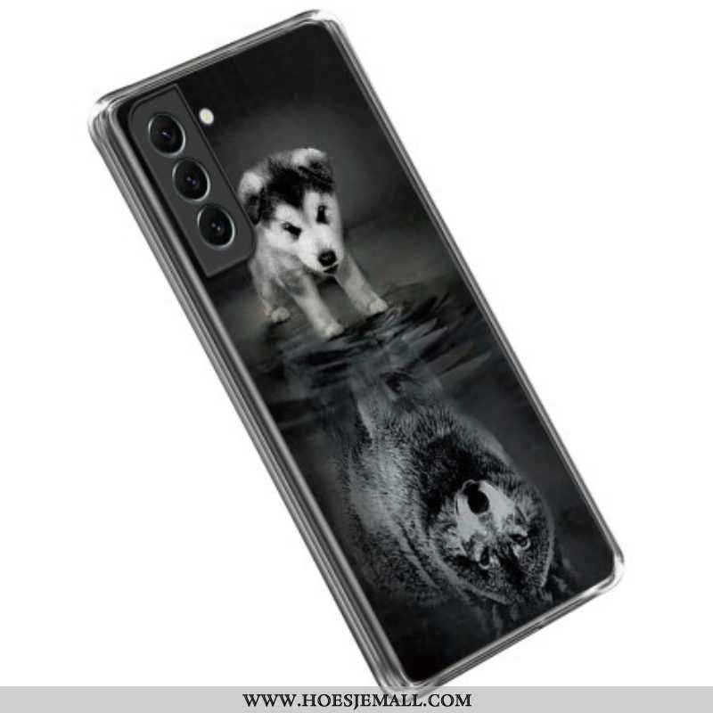 Telefoonhoesje voor Samsung Galaxy S23 5G Puppy-droom