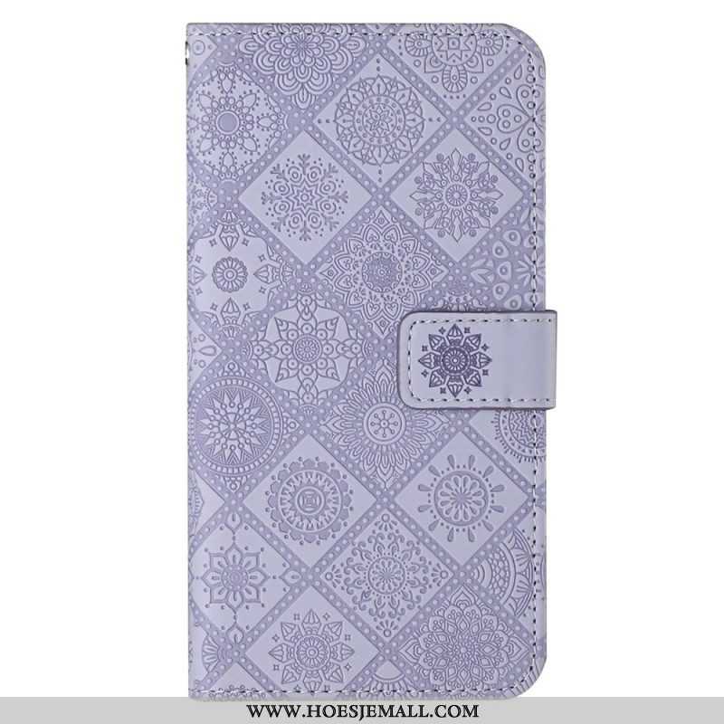 Folio-hoesje voor Samsung Galaxy S23 Plus 5G Tapijt Patroon