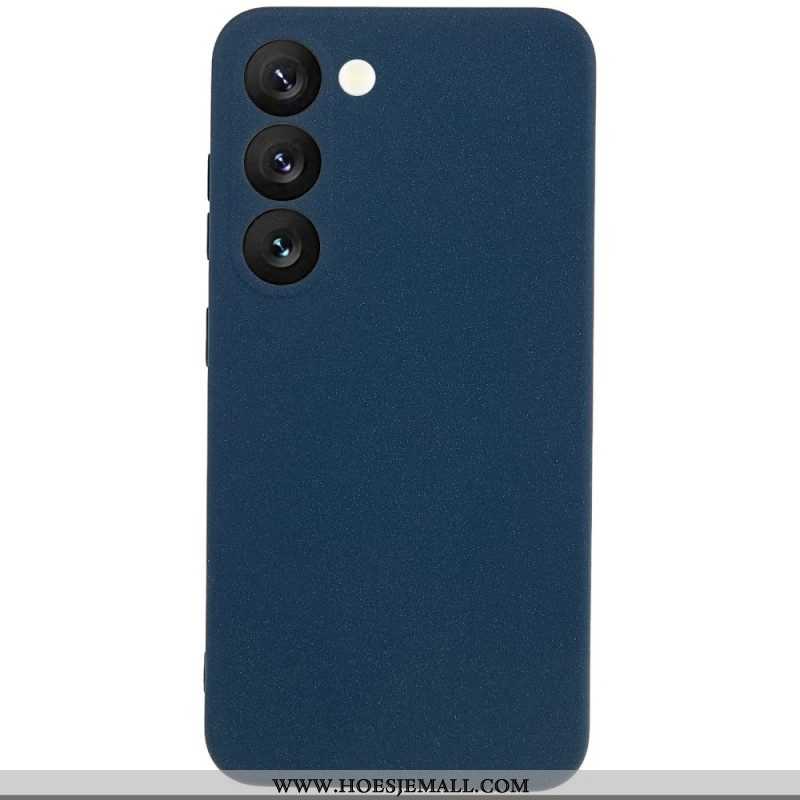 Hoesje voor Samsung Galaxy S23 Plus 5G Flexibele Siliconen Mat