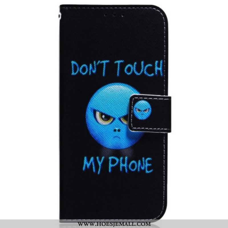 Folio-hoesje voor Samsung Galaxy S23 Plus 5G Emoji-telefoon