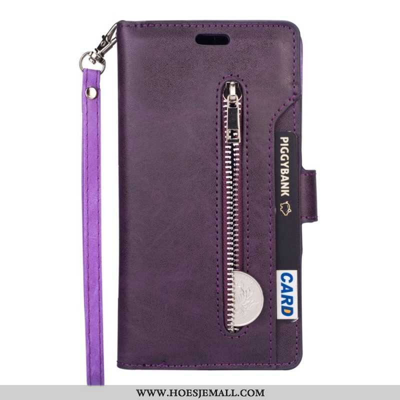 Folio-hoesje voor Samsung Galaxy S23 Plus 5G Met Ketting Lanyard Portemonnee