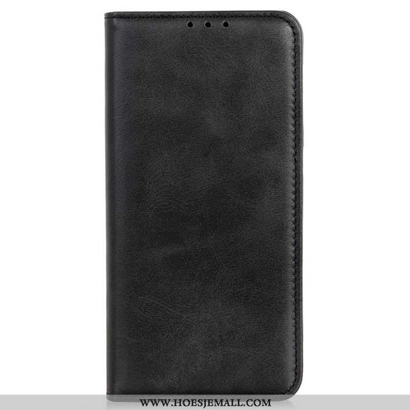 Bescherming Hoesje voor Samsung Galaxy S23 Plus 5G Folio-hoesje Gespleten Leer