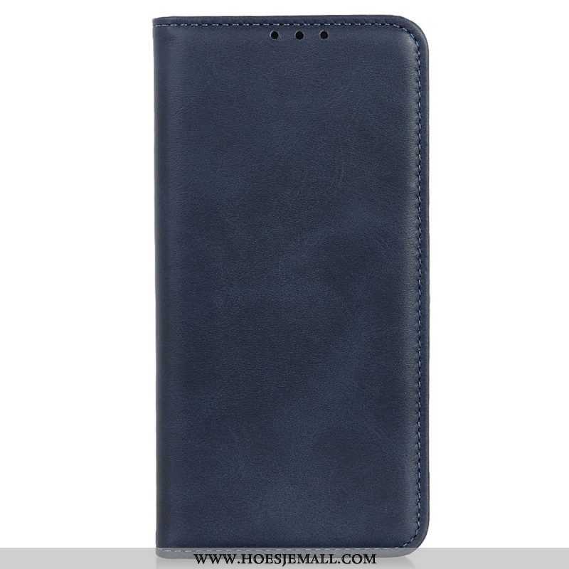 Bescherming Hoesje voor Samsung Galaxy S23 Plus 5G Folio-hoesje Gespleten Leer