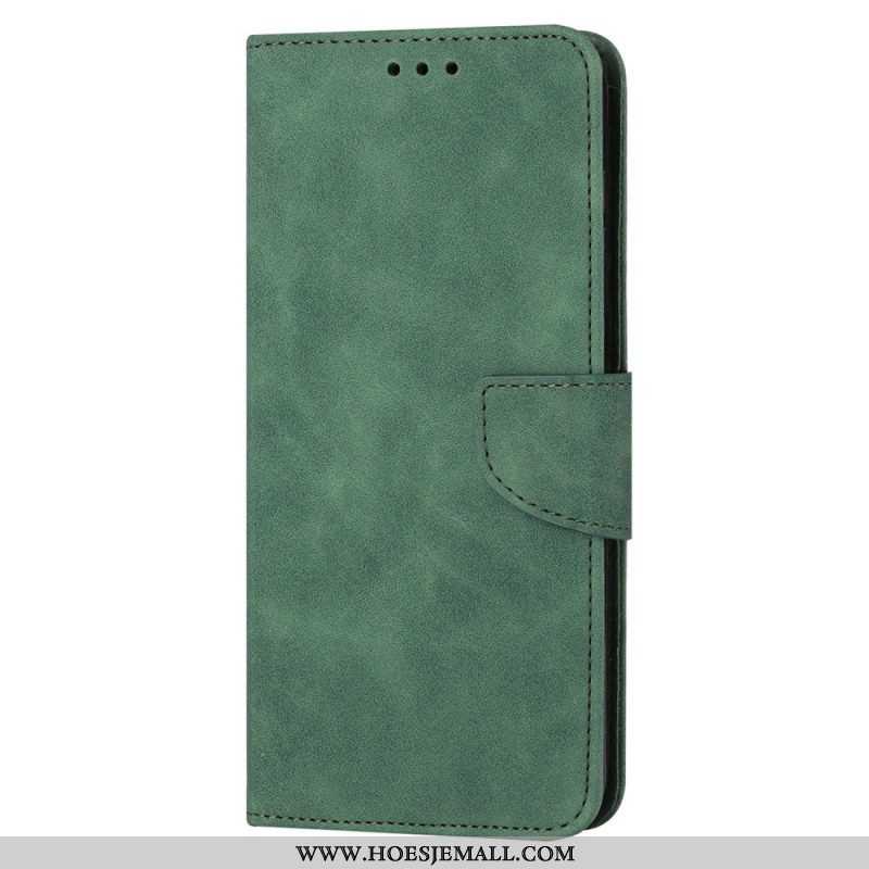 Folio-hoesje voor Samsung Galaxy S23 Plus 5G Vintage Lederen Stijl