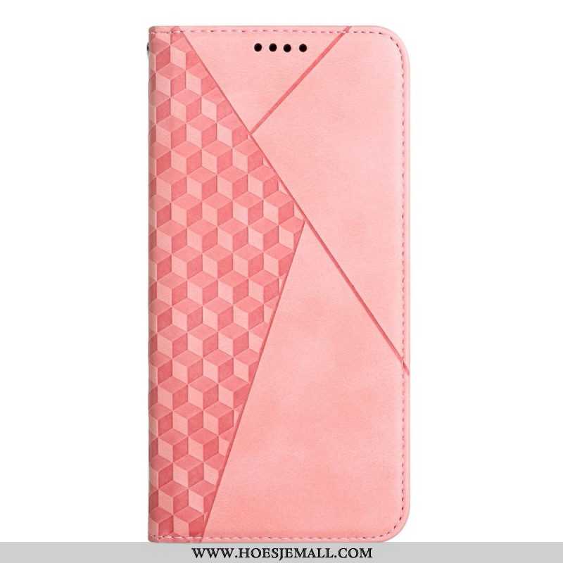 Bescherming Hoesje voor Samsung Galaxy S23 Plus 5G Folio-hoesje Stijl Leer 3d-patroon