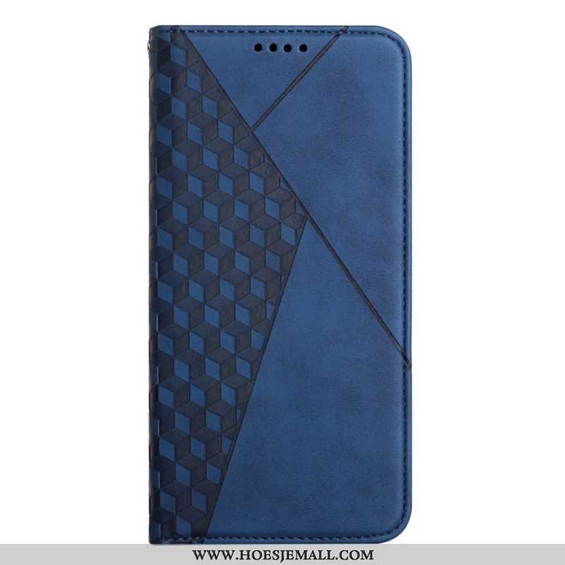 Bescherming Hoesje voor Samsung Galaxy S23 Plus 5G Folio-hoesje Stijl Leer 3d-patroon