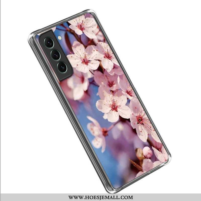 Telefoonhoesje voor Samsung Galaxy S23 Plus 5G Bloemen Siliconen