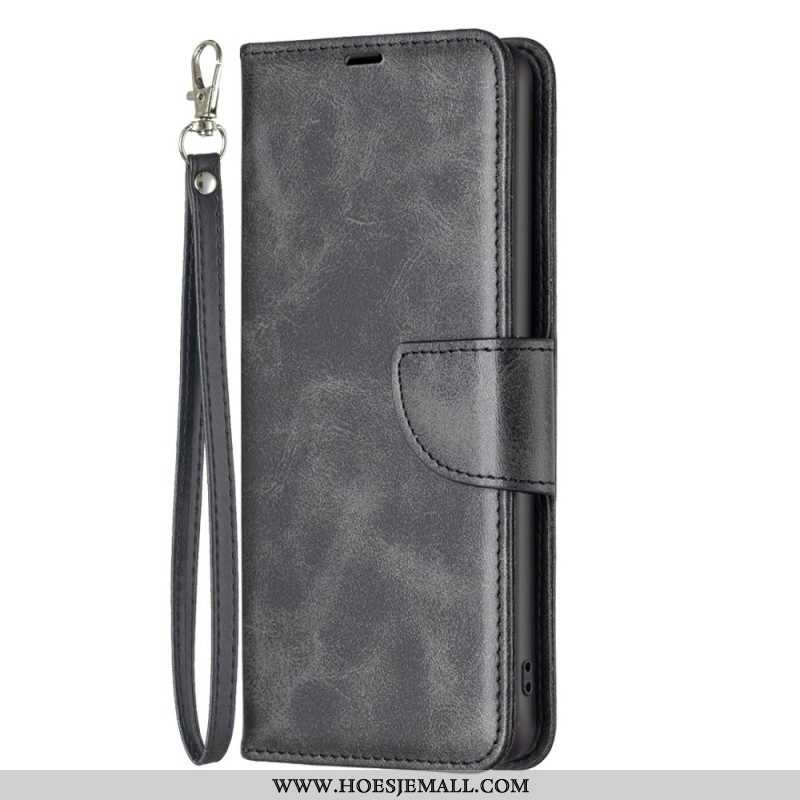 Folio-hoesje voor Samsung Galaxy S23 Plus 5G Schuine Sluiting