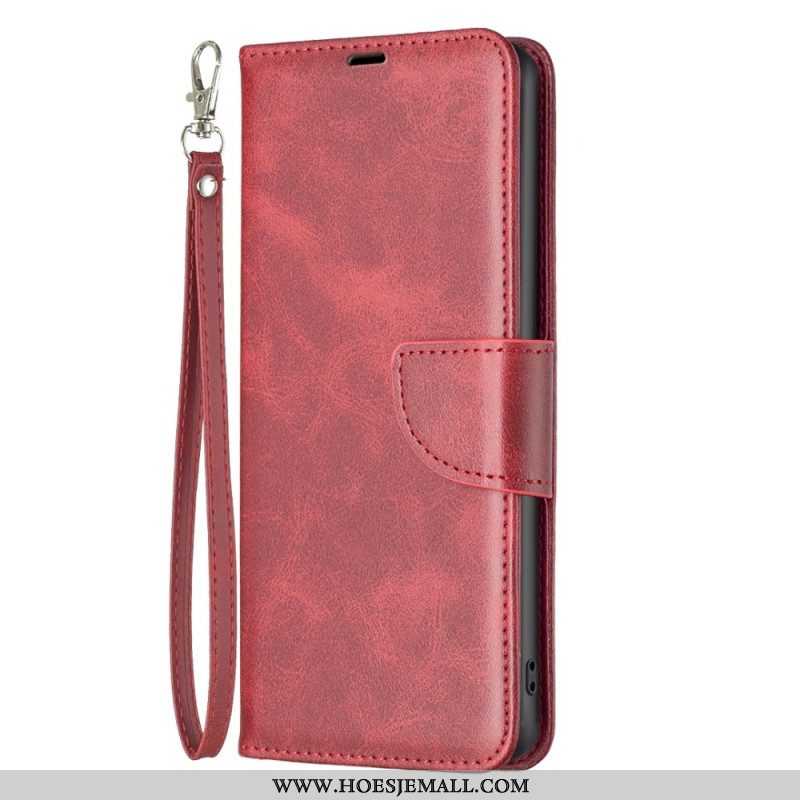 Folio-hoesje voor Samsung Galaxy S23 Plus 5G Schuine Sluiting