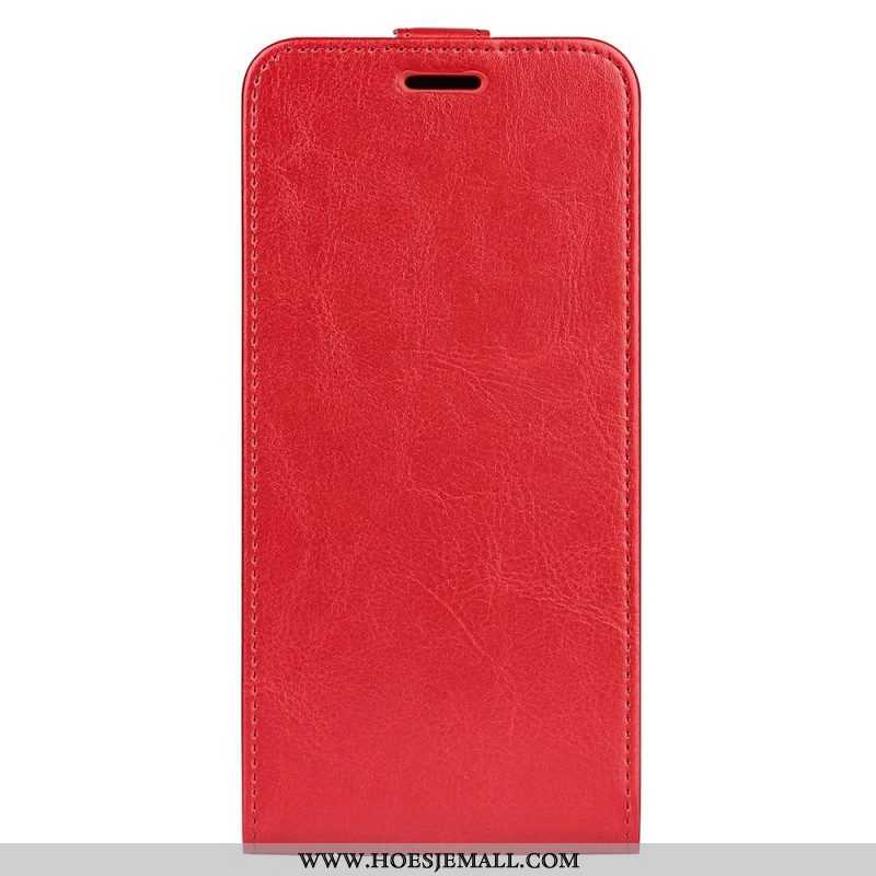 Leren Hoesje voor Samsung Galaxy S23 Plus 5G Folio-hoesje Verticale Klep