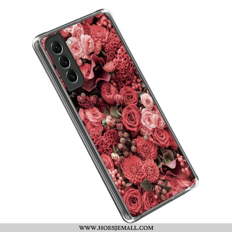 Hoesje voor Samsung Galaxy S23 Ultra 5G Bloemen Bloemen