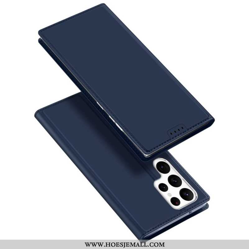 Bescherming Hoesje voor Samsung Galaxy S23 Ultra 5G Folio-hoesje Skin Pro-serie Dux Ducis