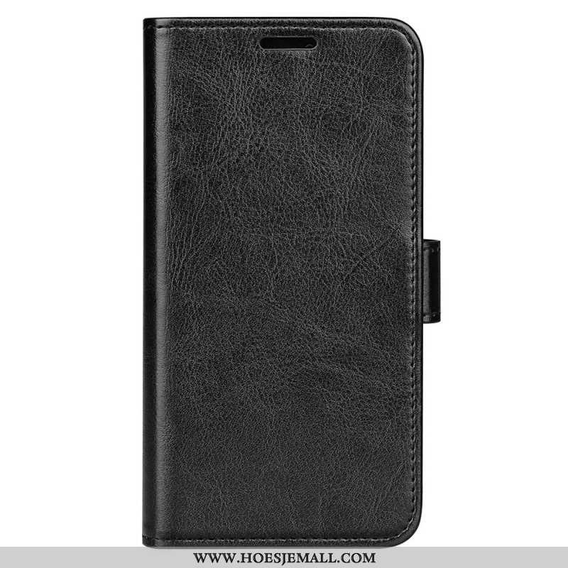 Folio-hoesje voor Samsung Galaxy S23 Ultra 5G Vintage Leereffect