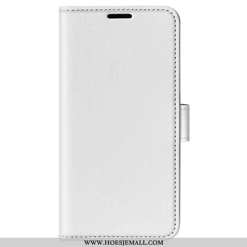 Folio-hoesje voor Samsung Galaxy S23 Ultra 5G Vintage Leereffect