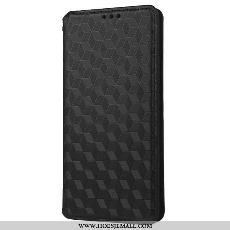 Bescherming Hoesje voor Samsung Galaxy S23 Ultra 5G Folio-hoesje 3d Patroon