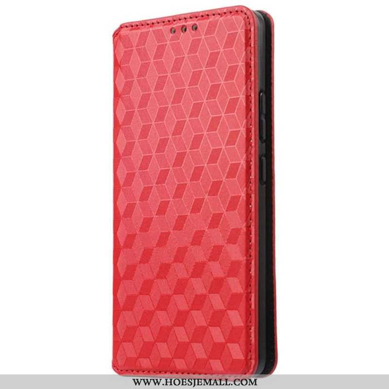 Bescherming Hoesje voor Samsung Galaxy S23 Ultra 5G Folio-hoesje 3d Patroon