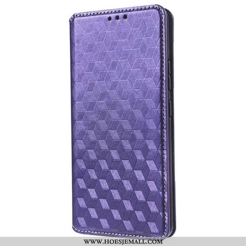 Bescherming Hoesje voor Samsung Galaxy S23 Ultra 5G Folio-hoesje 3d Patroon