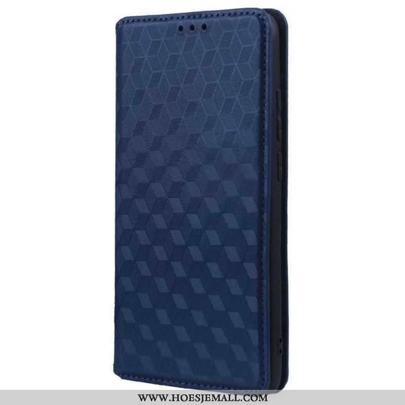 Bescherming Hoesje voor Samsung Galaxy S23 Ultra 5G Folio-hoesje 3d Patroon