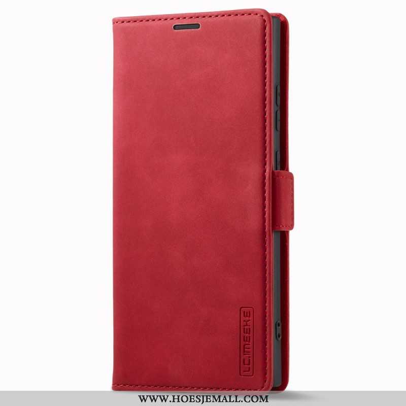 Folio-hoesje voor Samsung Galaxy S23 Ultra 5G Vintage Lc.imeeke