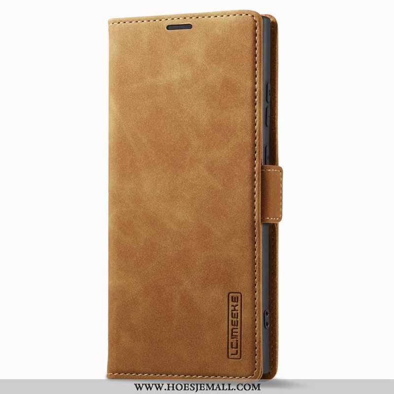 Folio-hoesje voor Samsung Galaxy S23 Ultra 5G Vintage Lc.imeeke