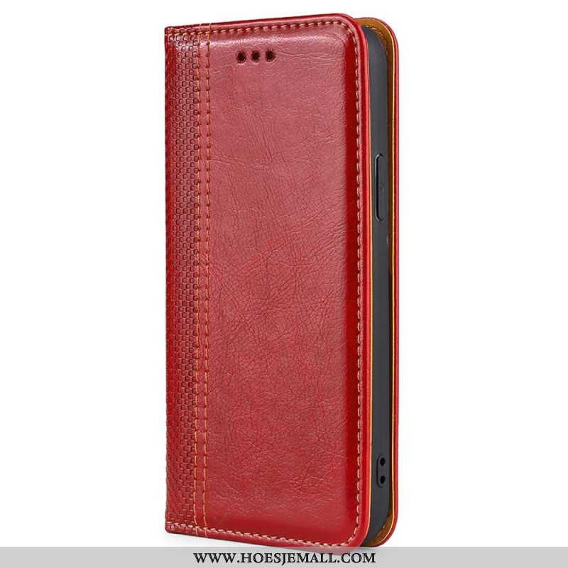 Bescherming Hoesje voor Samsung Galaxy S23 Ultra 5G Folio-hoesje Vintage-stijl