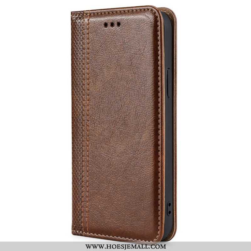 Bescherming Hoesje voor Samsung Galaxy S23 Ultra 5G Folio-hoesje Vintage-stijl