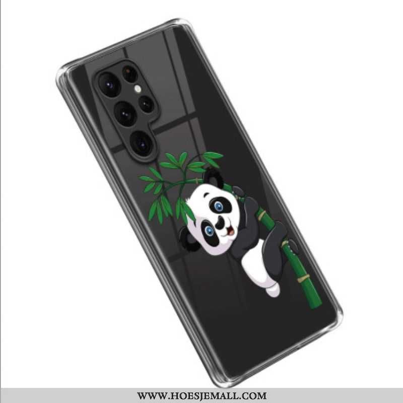 Hoesje voor Samsung Galaxy S23 Ultra 5G Panda Bamboe