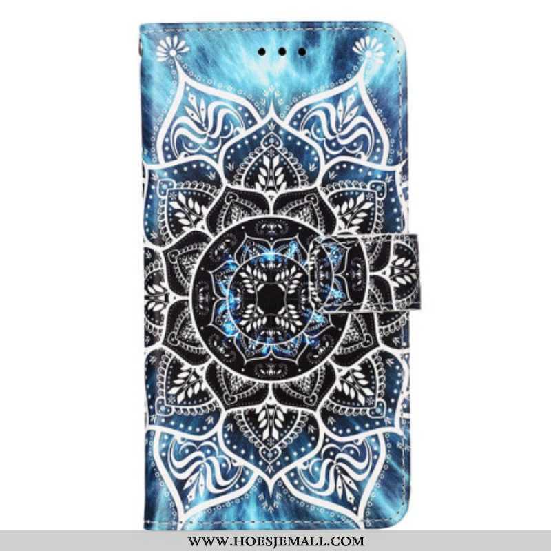 Folio-hoesje voor Samsung Galaxy S23 Ultra 5G Mandala In De Lucht