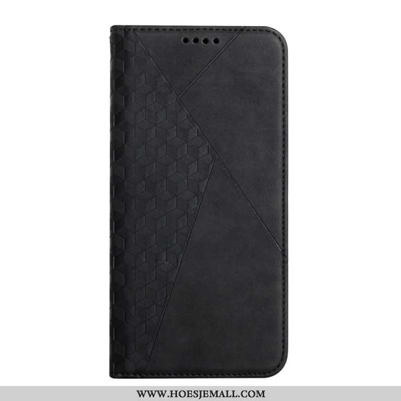 Bescherming Hoesje voor Samsung Galaxy S23 Ultra 5G Folio-hoesje Stijl Leer 3d-patroon