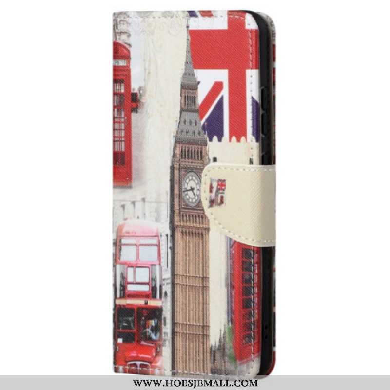 Folio-hoesje voor Samsung Galaxy S23 Ultra 5G Londen