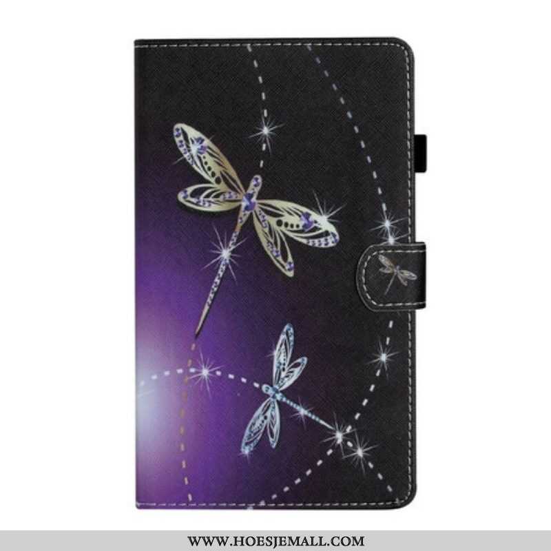 Flip Case voor Samsung Galaxy Tab A7 Lite Libellen