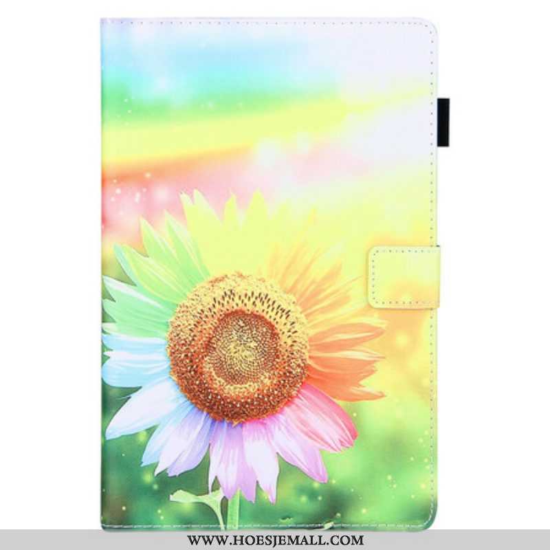 Folio-hoesje voor Samsung Galaxy Tab A7 Lite Bloemen In De Zon