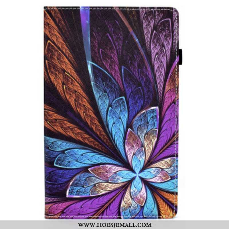 Cover voor Samsung Galaxy Tab A7 Lite Abstracte Bloem