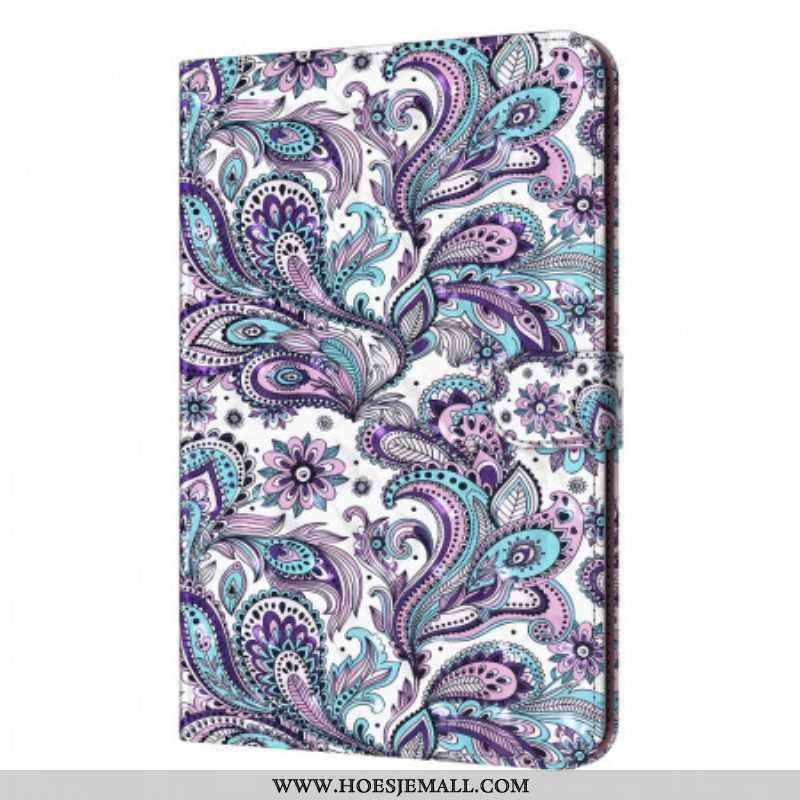 Leren Hoesje voor Samsung Galaxy Tab A8 (2021) Paisley