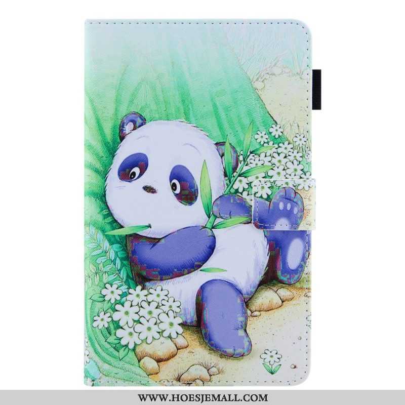 Folio-hoesje voor Samsung Galaxy Tab A8 (2021) Schattige Panda