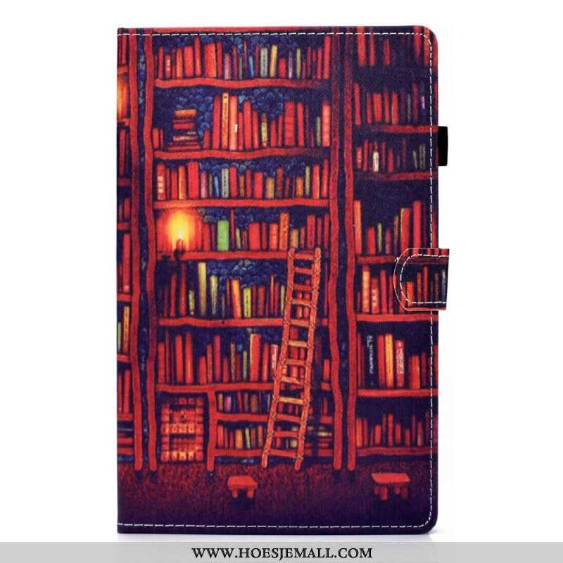 Flip Case voor Samsung Galaxy Tab A8 (2021) Bibliotheek