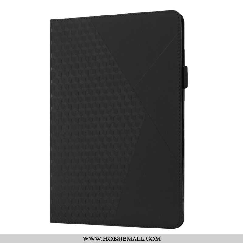 Case voor Samsung Galaxy Tab A8 (2021) Getextureerde Elastische Band