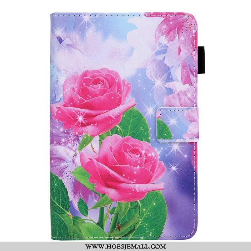 Folio-hoesje voor Samsung Galaxy Tab A8 (2021) Droom Bloemen