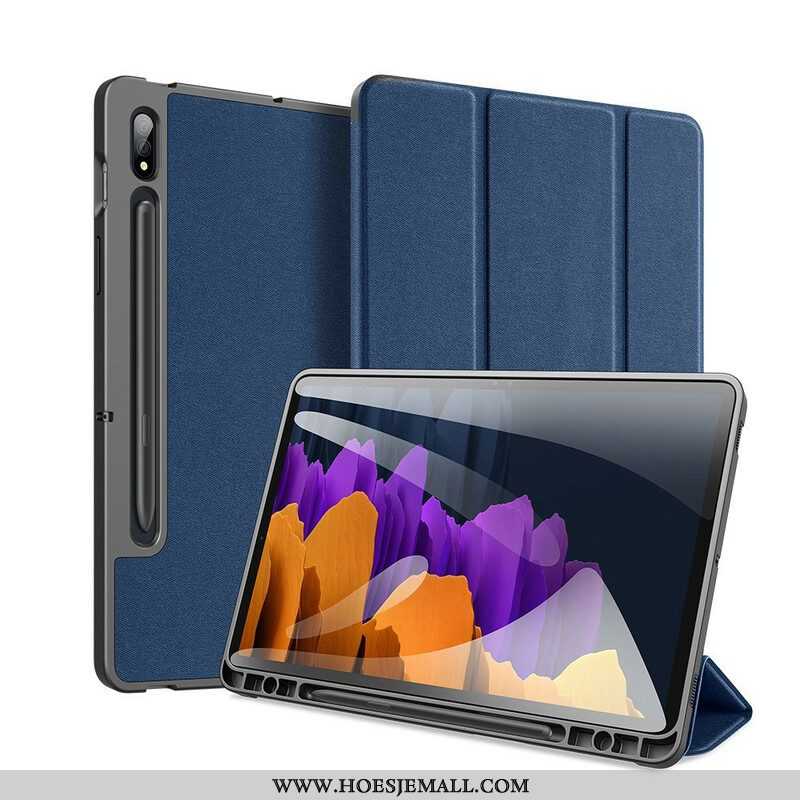 Bescherming Hoesje voor Samsung Galaxy Tab S8 / Tab S7 Domo-serie Dux-ducis