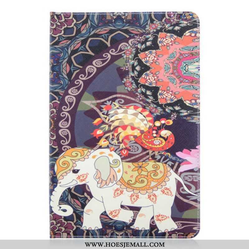 Folio-hoesje voor Samsung Galaxy Tab S8 / Tab S7 Olifant Print Patroon