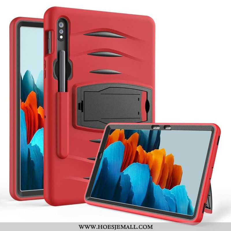 Hoesje voor Samsung Galaxy Tab S8 / Tab S7 Bescherming Hoesje Bumperbescherming Met Beugel