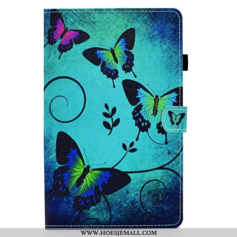 Folio-hoesje voor Samsung Galaxy Tab S8 / Tab S7 Unieke Vlinders