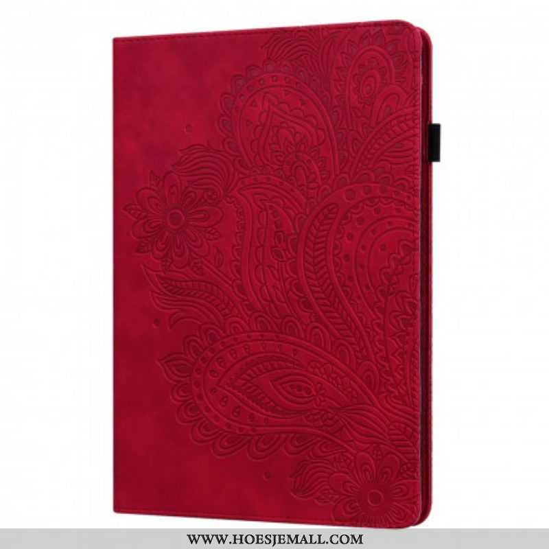 Cover voor Samsung Galaxy Tab S8 / Tab S7 Bloemenprint