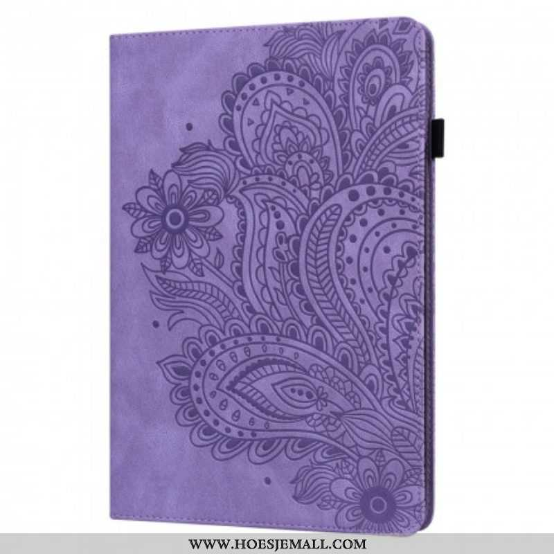 Cover voor Samsung Galaxy Tab S8 / Tab S7 Bloemenprint