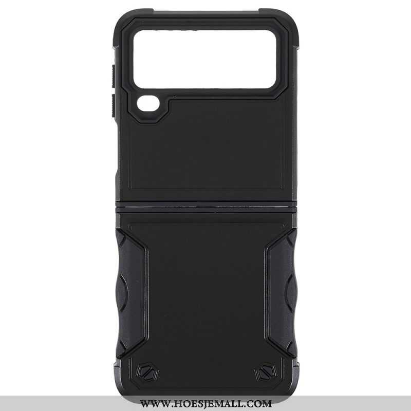 Hoesje voor Samsung Galaxy Z Flip 4 Folio-hoesje Knop Hybride