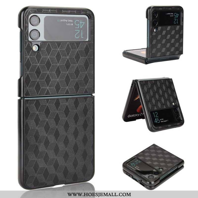 Hoesje voor Samsung Galaxy Z Flip 4 Folio-hoesje 3d-effect