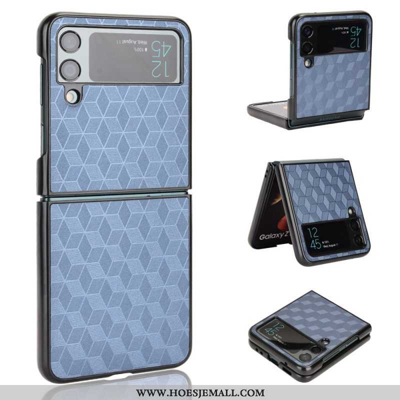 Hoesje voor Samsung Galaxy Z Flip 4 Folio-hoesje 3d-effect